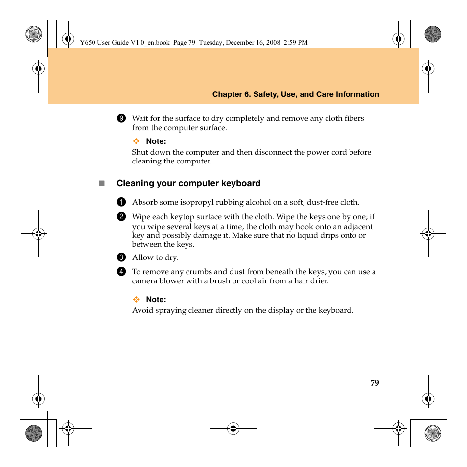 Lenovo IdeaPad Y650 User Manual | Page 87 / 138