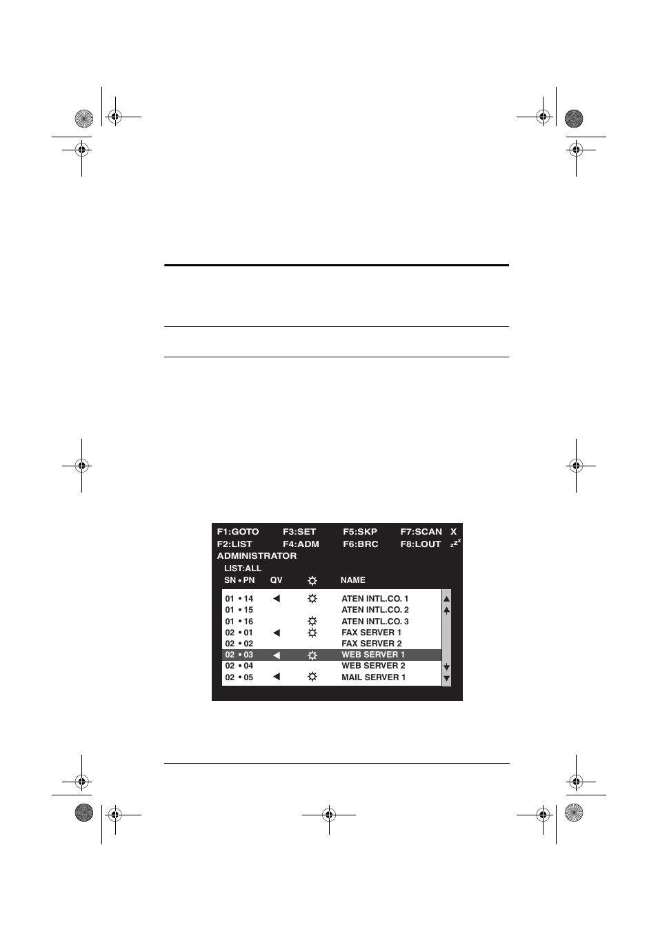 Osd operation, Osd overview, Chapter 4, osd operation | Chapter 4 | ATEN CS-1708 User Manual | Page 25 / 62