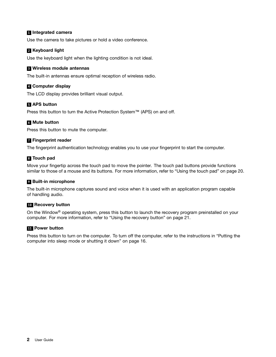 Lenovo K49 Notebook User Manual | Page 16 / 72