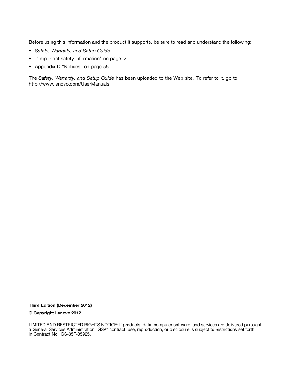 Lenovo K49 Notebook User Manual | Page 2 / 72