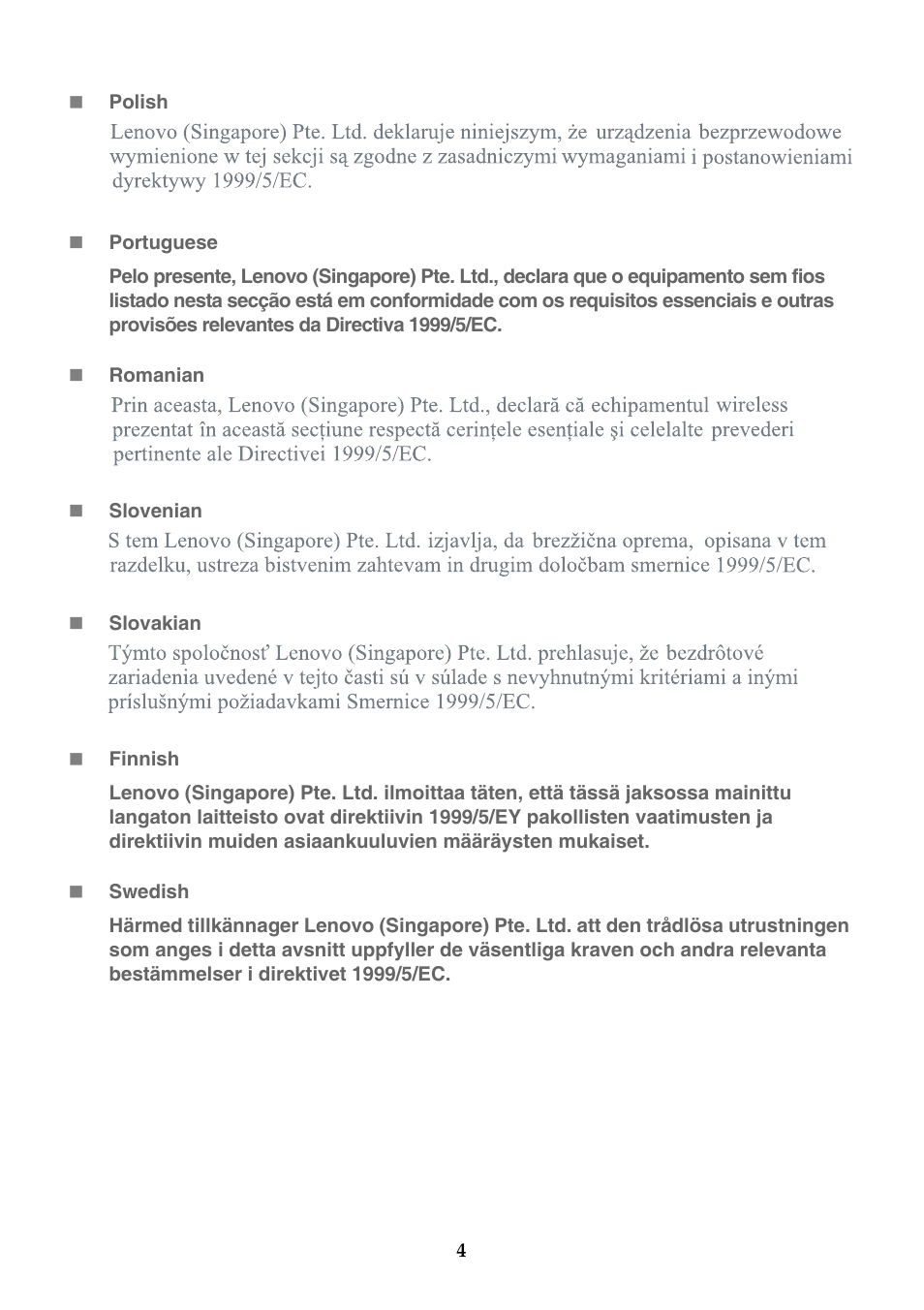 Lenovo Flex 10 Notebook Lenovo User Manual | Page 4 / 9