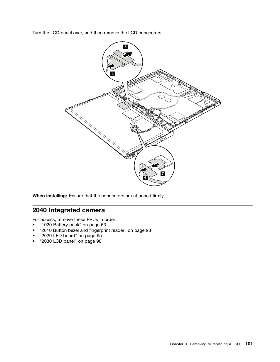 2040 integrated camera | Lenovo ThinkPad X230 Tablet User Manual | Page 107 / 118