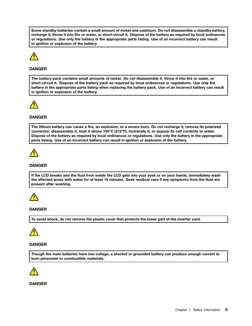 Lenovo ThinkPad X230 Tablet User Manual | Page 11 / 118