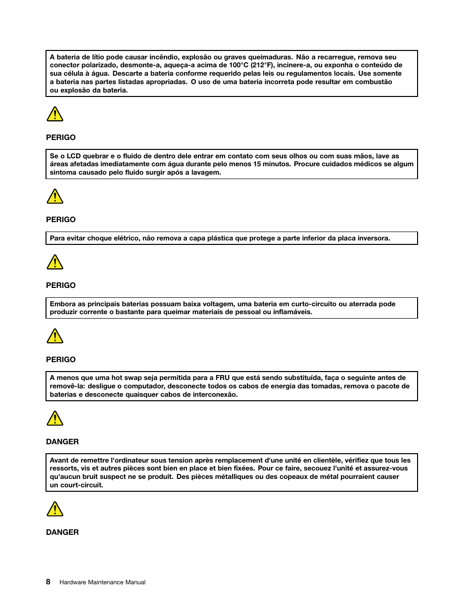 French | Lenovo ThinkPad X230 Tablet User Manual | Page 14 / 118