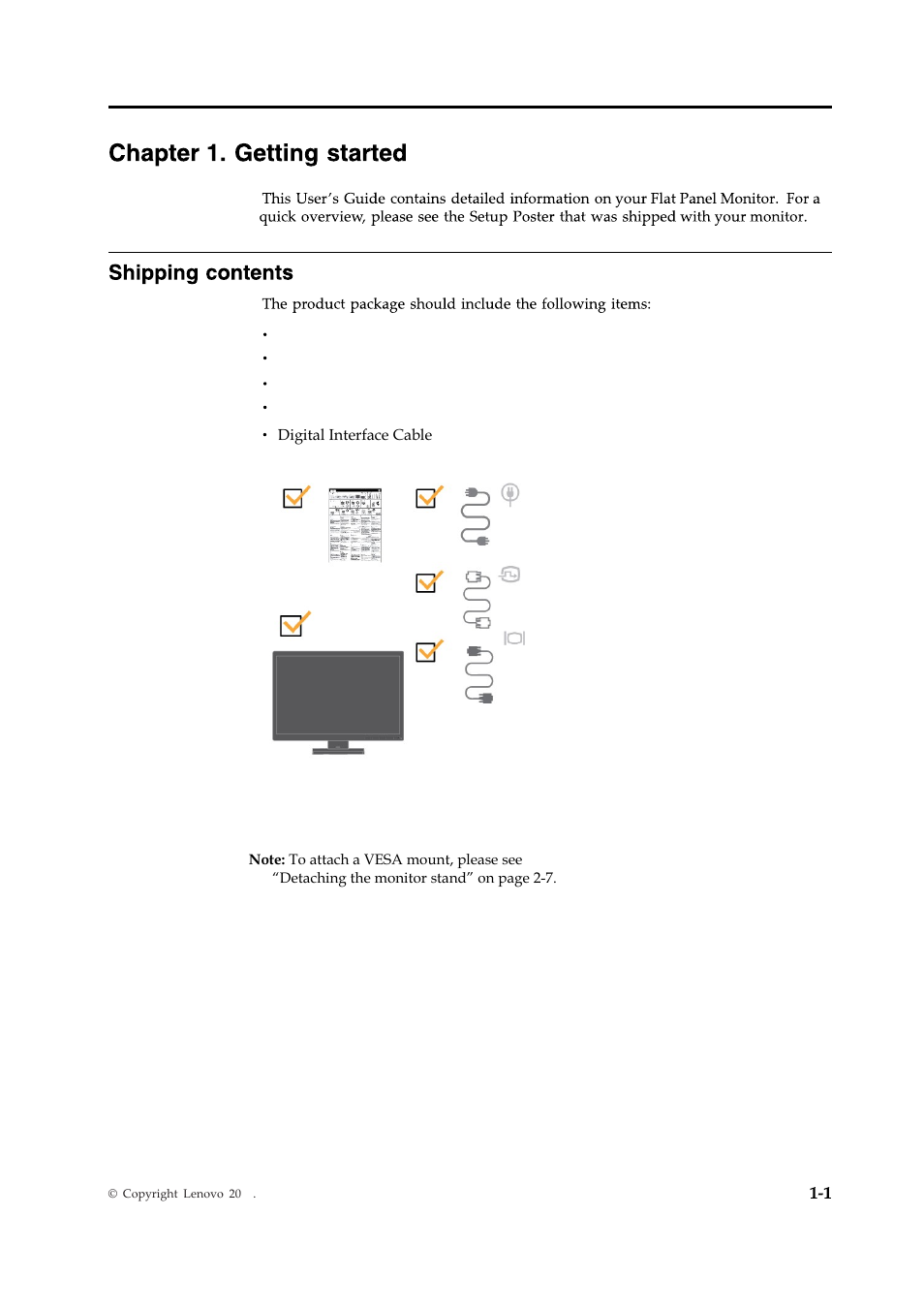 Lenovo ThinkVision LT1952p Wide 19in LCD Monitor User Manual | Page 6 / 38