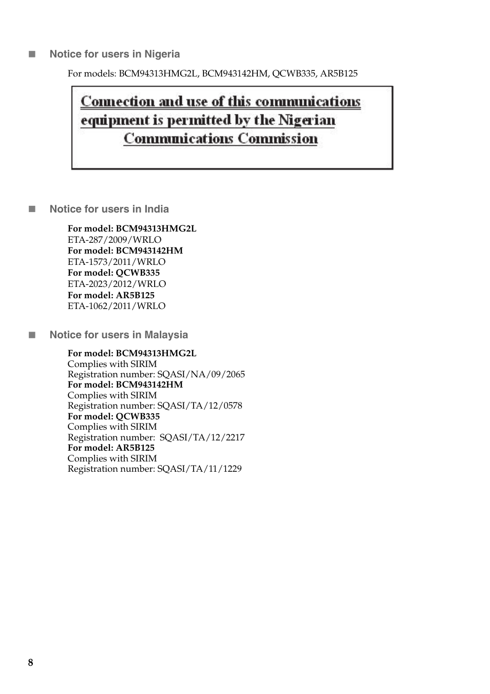 Lenovo Flex 10 Notebook Lenovo User Manual | Page 8 / 13