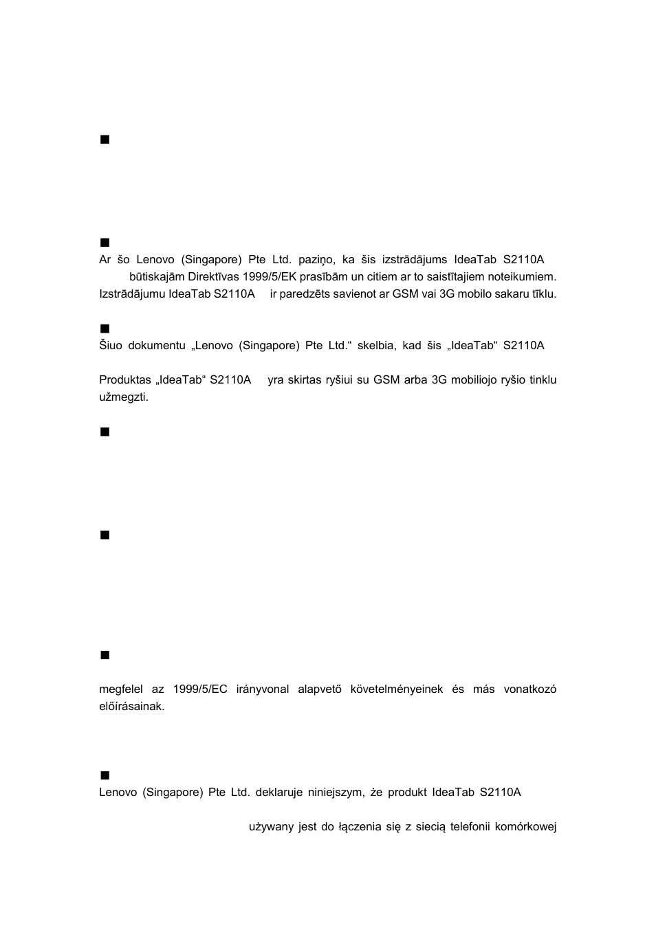 Lenovo S2110 Tablet User Manual | Page 4 / 8