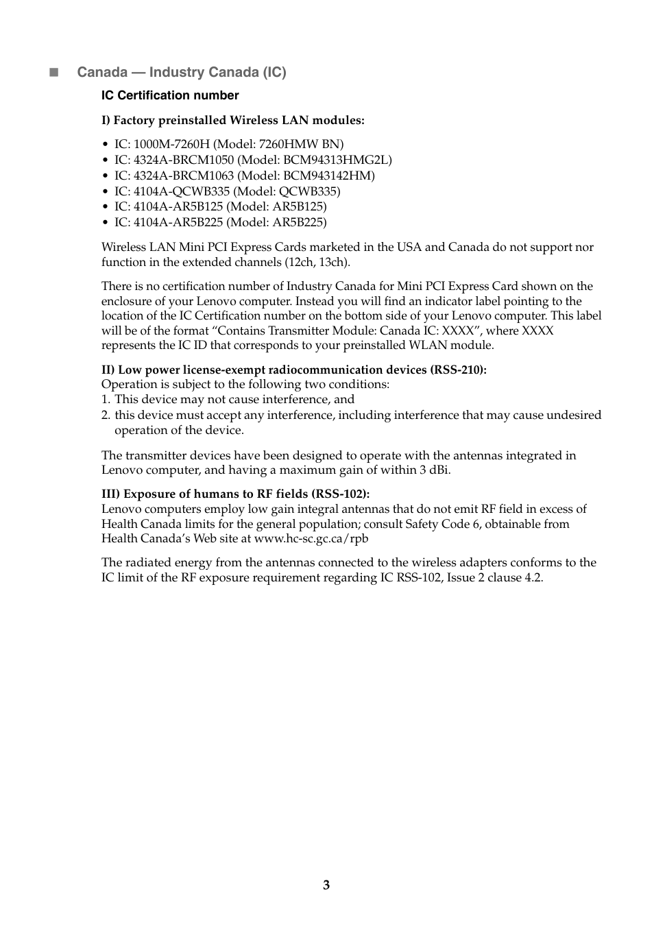 Lenovo IdeaPad Z510 Notebook User Manual | Page 3 / 6