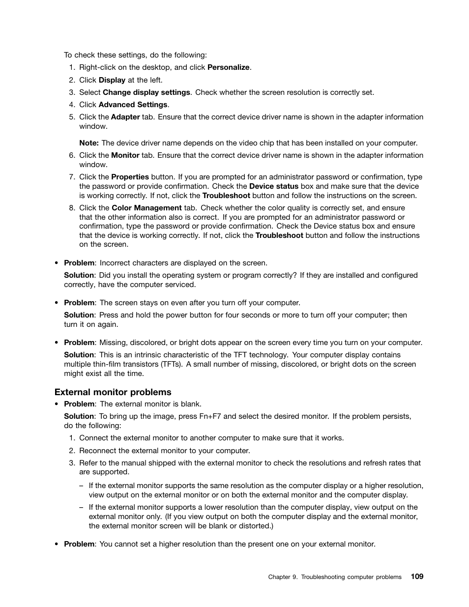 Lenovo ThinkPad X140e User Manual | Page 125 / 156