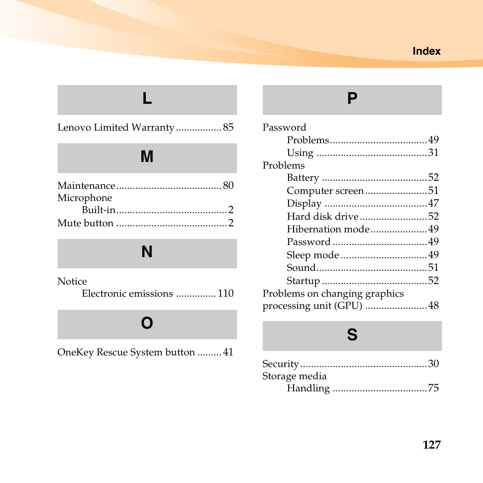 Lenovo IdeaPad U550 User Manual | Page 141 / 144