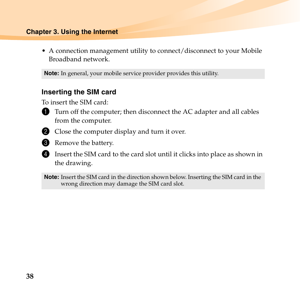 Lenovo IdeaPad U550 User Manual | Page 52 / 144