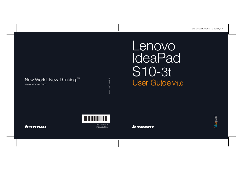 Lenovo IdeaPad S10-3t User Manual | 150 pages