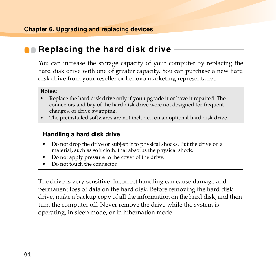 Replacing the hard disk drive | Lenovo IdeaPad S10-3t User Manual | Page 78 / 150