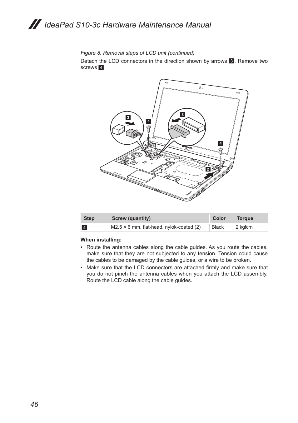 Ideapad s10-3c hardware maintenance manual | Lenovo IdeaPad S10-3c User Manual | Page 50 / 88