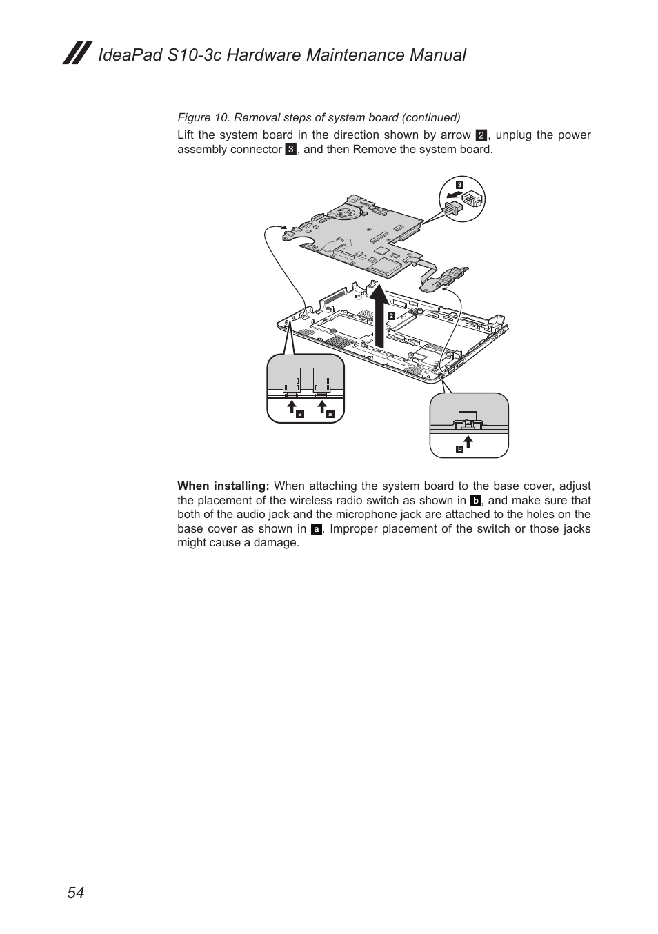 Ideapad s10-3c hardware maintenance manual | Lenovo IdeaPad S10-3c User Manual | Page 58 / 88