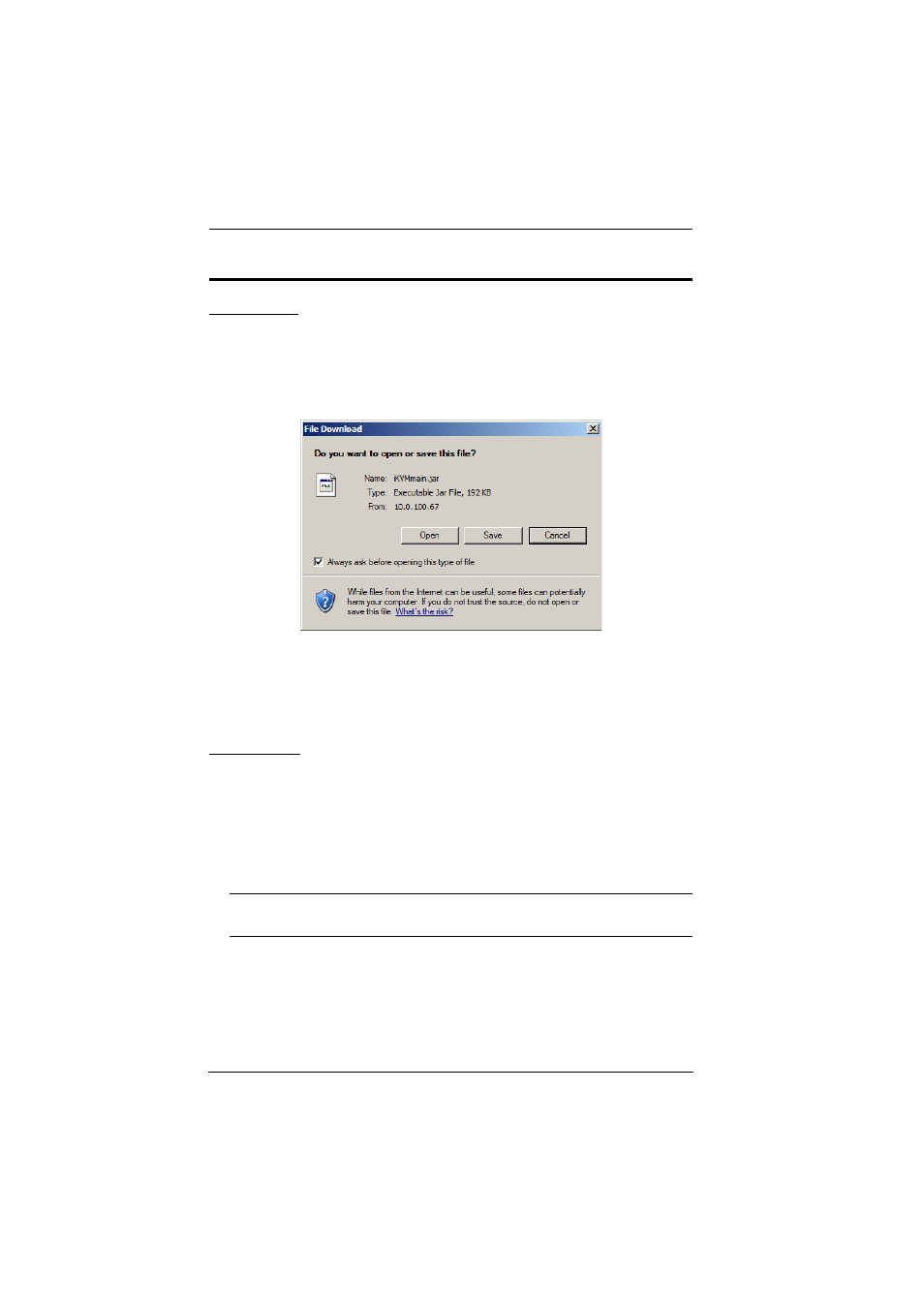 The java client, Installation, Starting up | Installation starting up | ATEN ALTUSCN KH1516I User Manual | Page 144 / 172