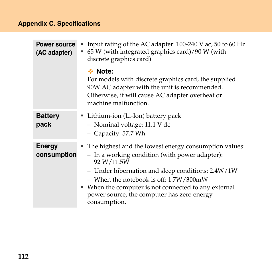 Lenovo E43 Notebook User Manual | Page 118 / 142