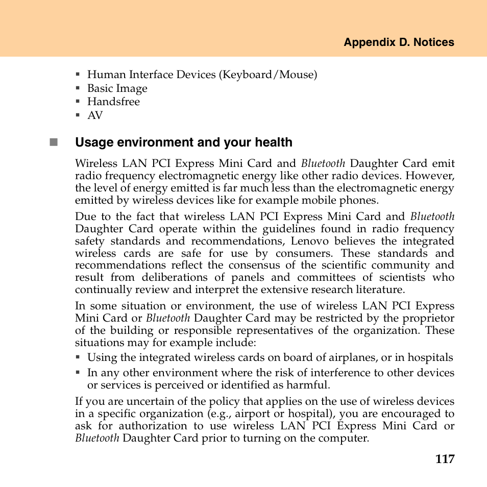 Lenovo E43 Notebook User Manual | Page 123 / 142