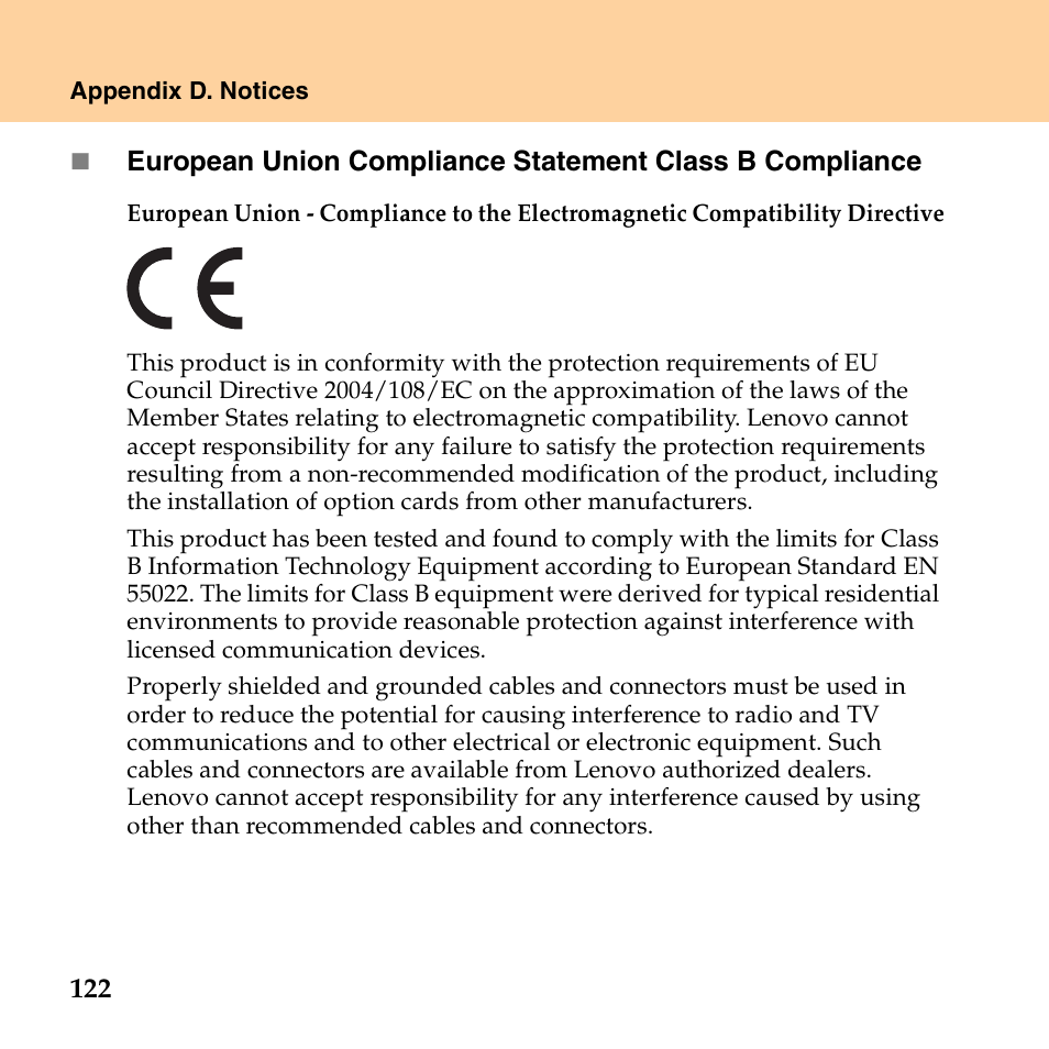 Lenovo E43 Notebook User Manual | Page 128 / 142