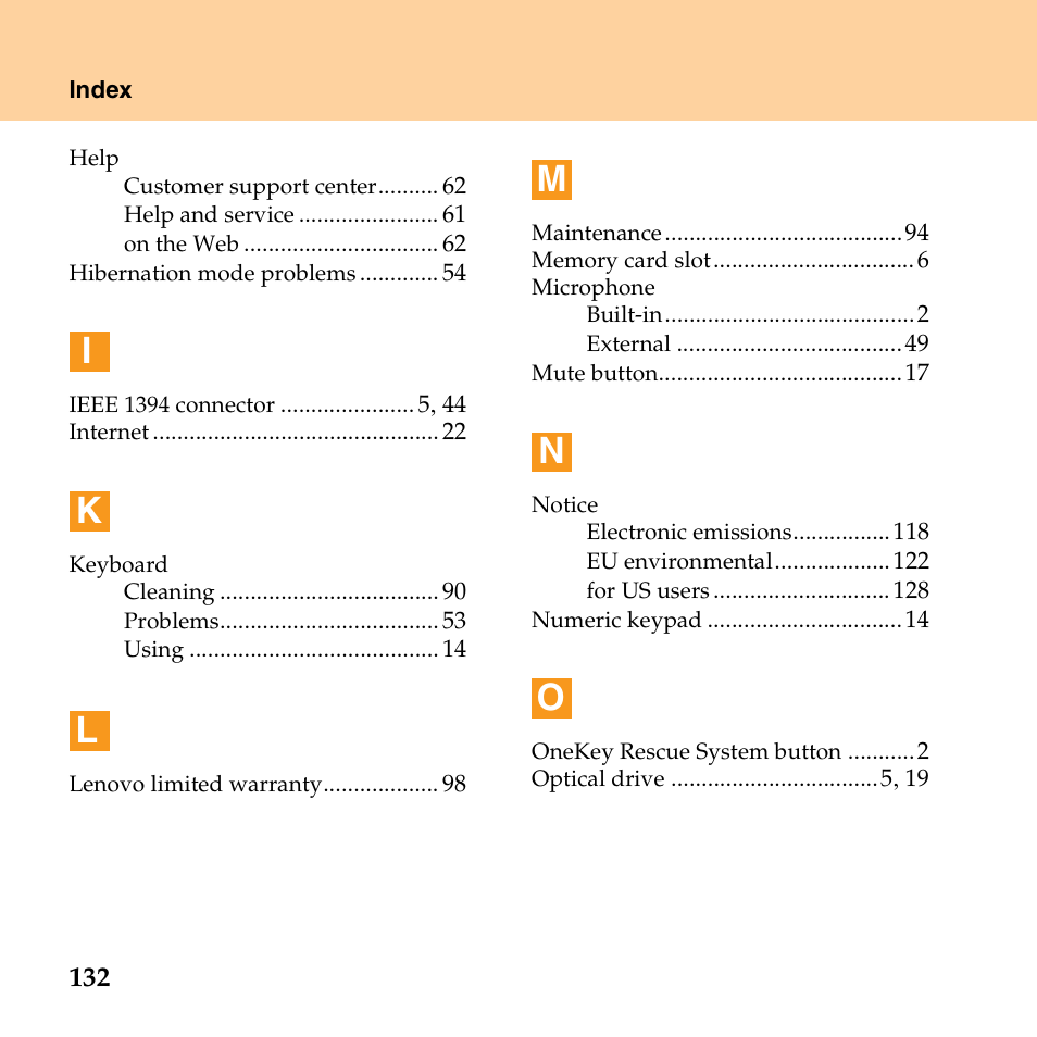 Lenovo E43 Notebook User Manual | Page 138 / 142