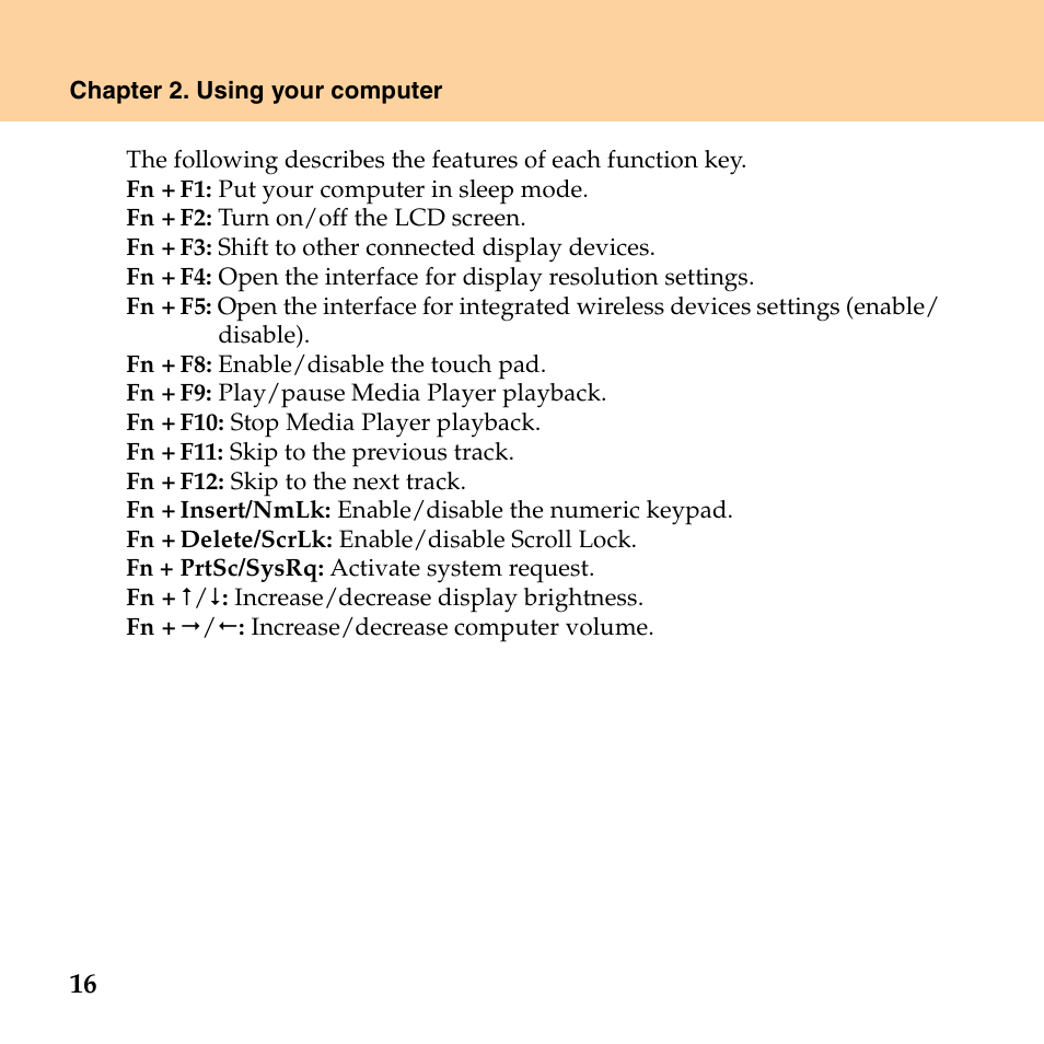 Lenovo E43 Notebook User Manual | Page 22 / 142