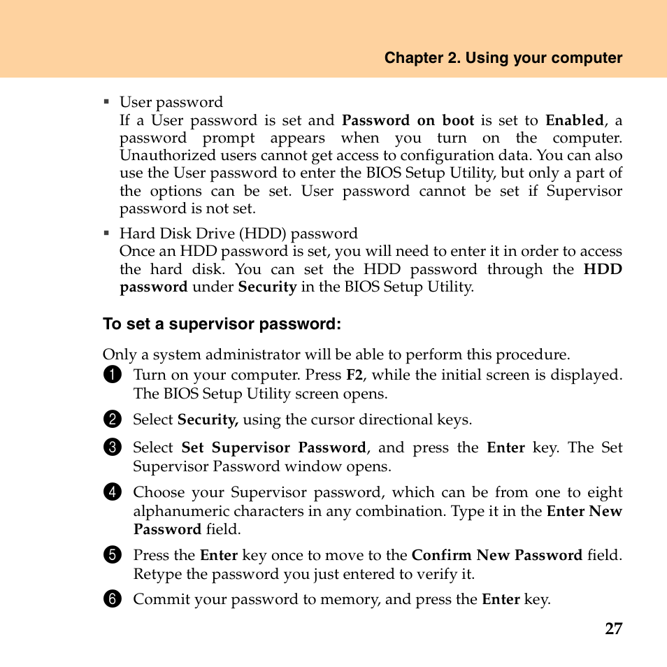 Lenovo E43 Notebook User Manual | Page 33 / 142