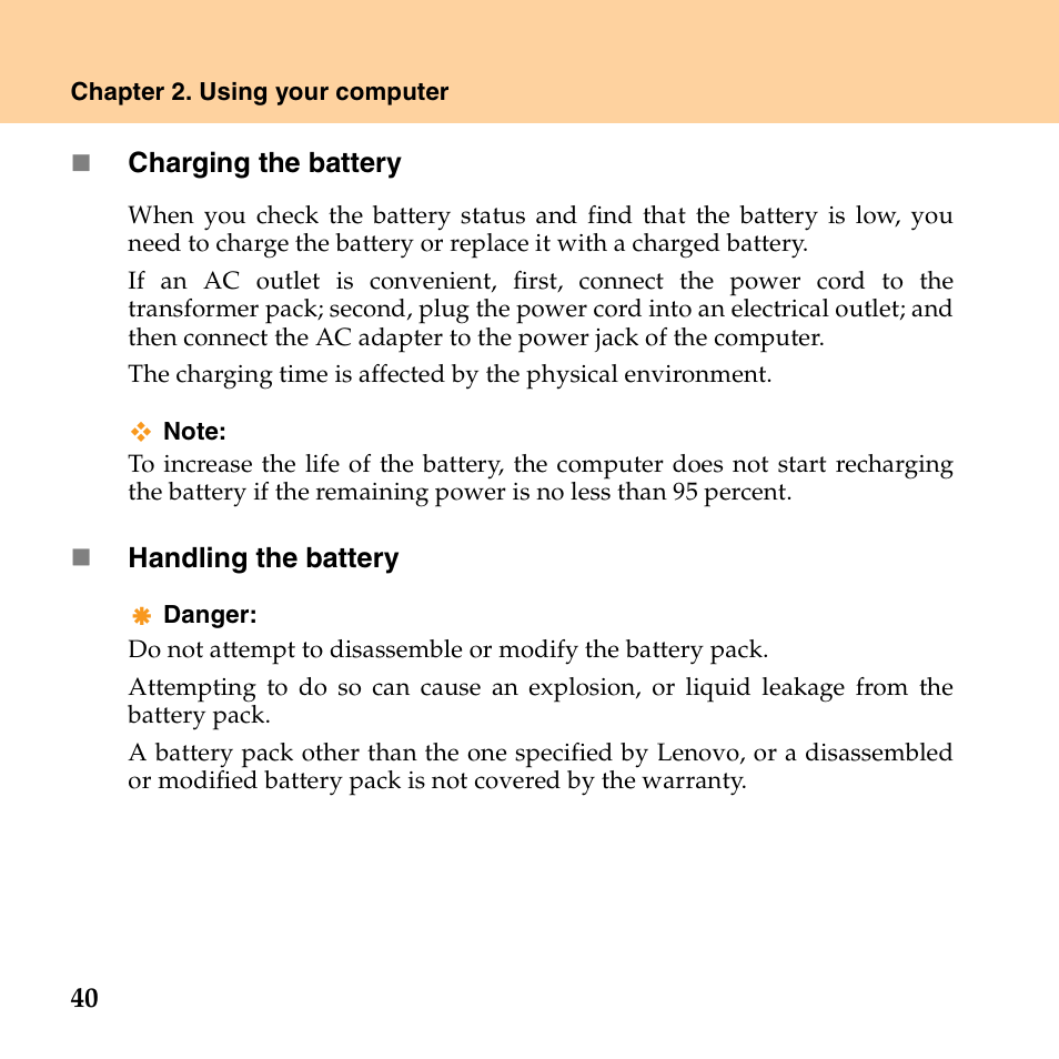 Lenovo E43 Notebook User Manual | Page 46 / 142