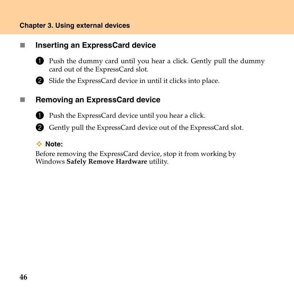 Lenovo E43 Notebook User Manual | Page 52 / 142