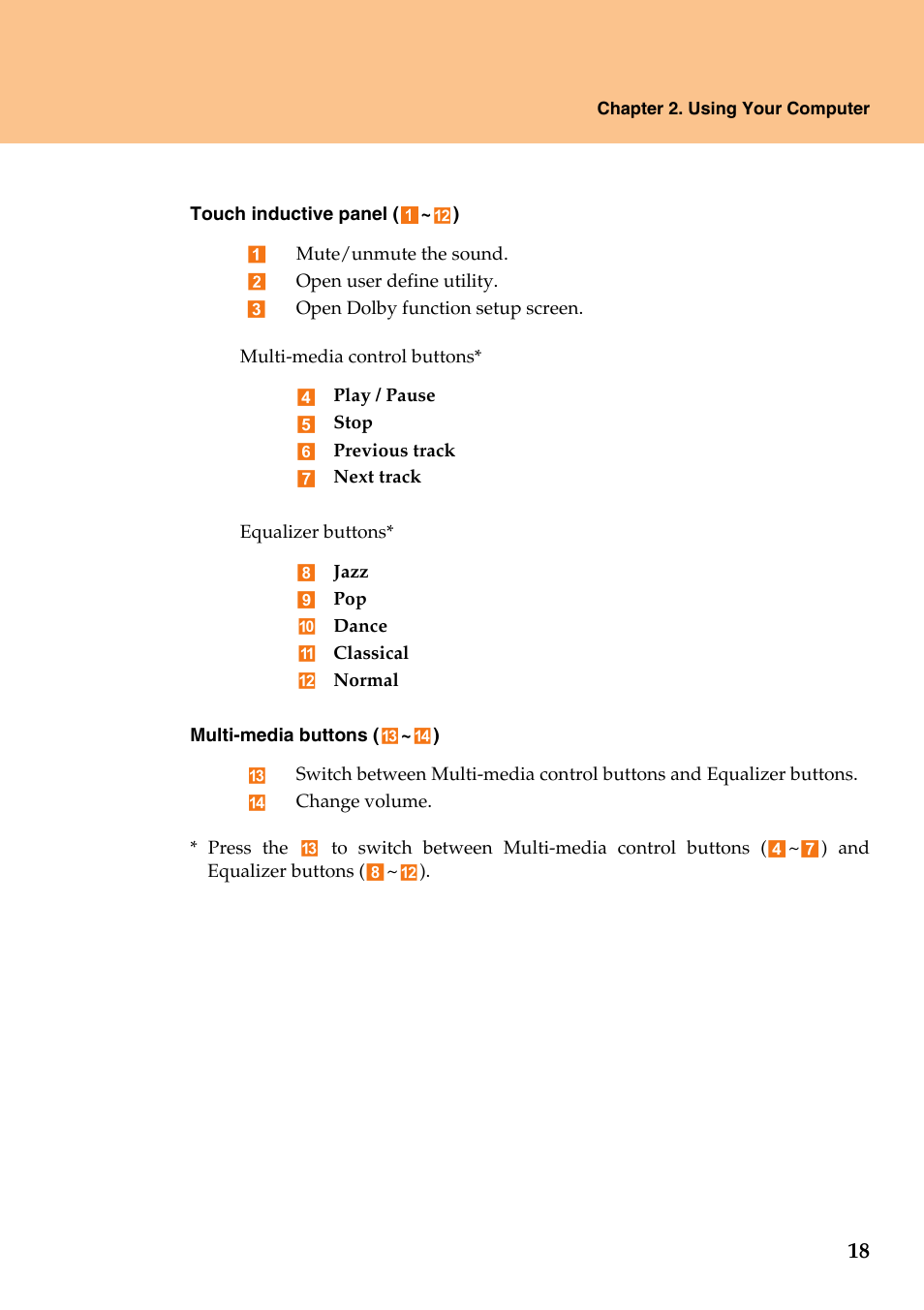 Lenovo IdeaPad Y710 User Manual | Page 23 / 102