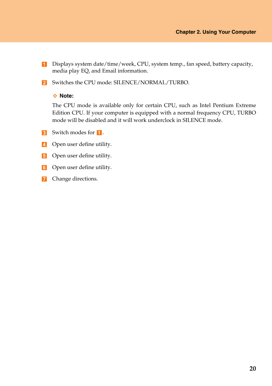 Lenovo IdeaPad Y710 User Manual | Page 25 / 102