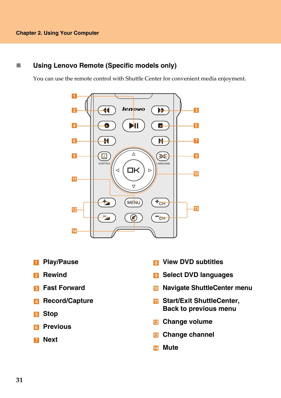 Lenovo IdeaPad Y710 User Manual | Page 36 / 102