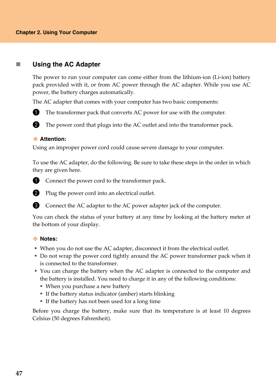 Lenovo IdeaPad Y710 User Manual | Page 52 / 102