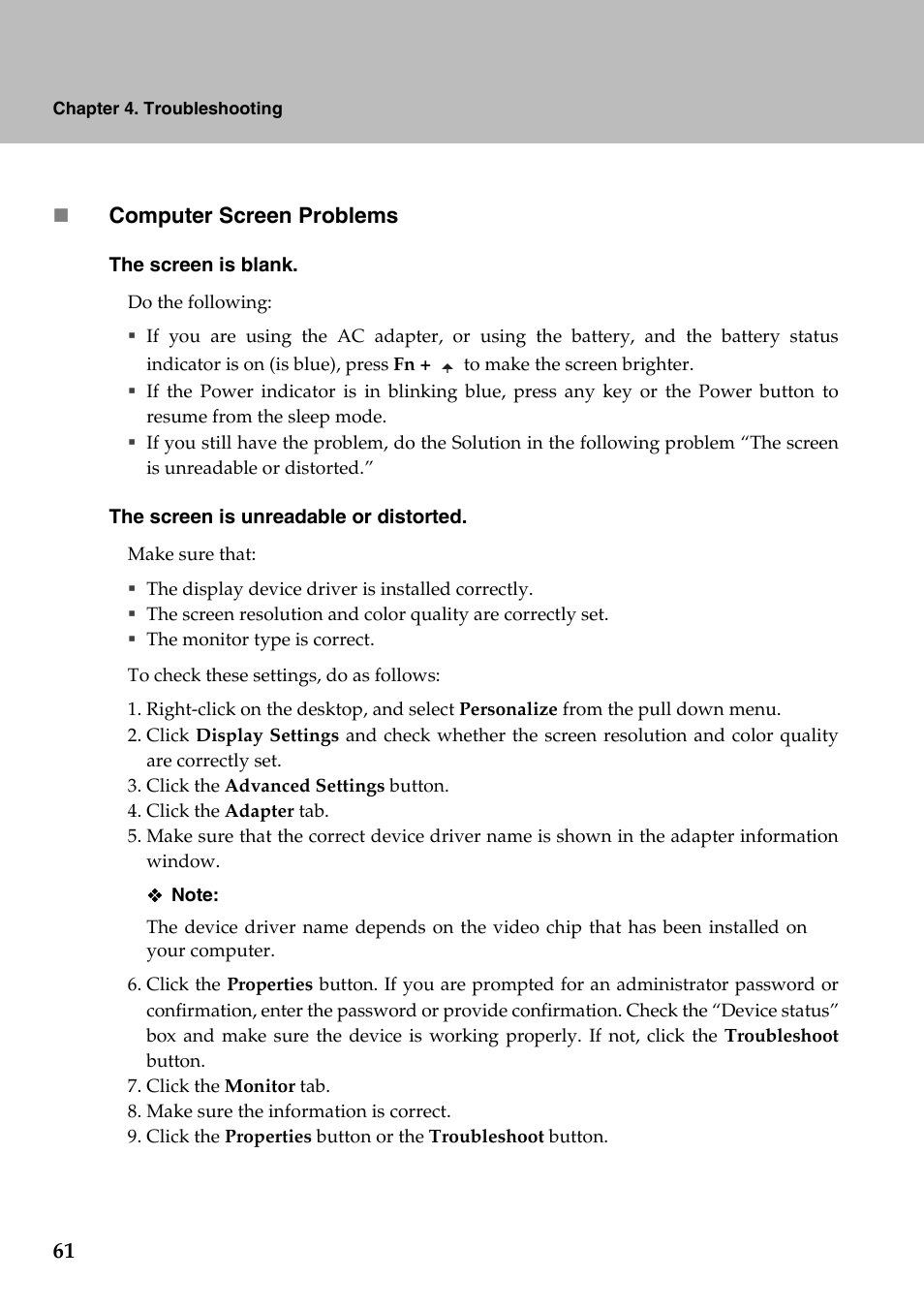 Lenovo IdeaPad Y710 User Manual | Page 66 / 102