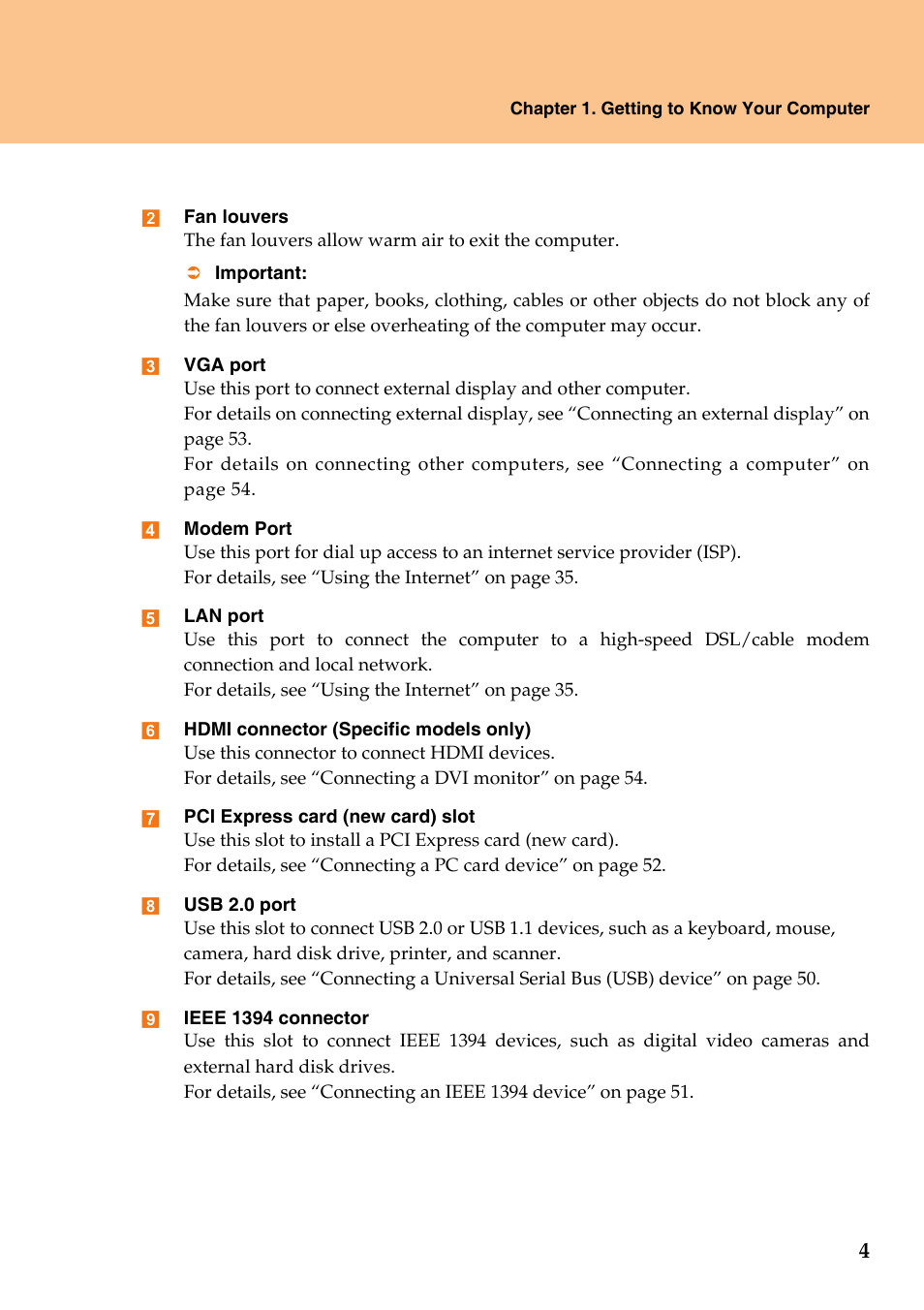 Lenovo IdeaPad Y710 User Manual | Page 9 / 102