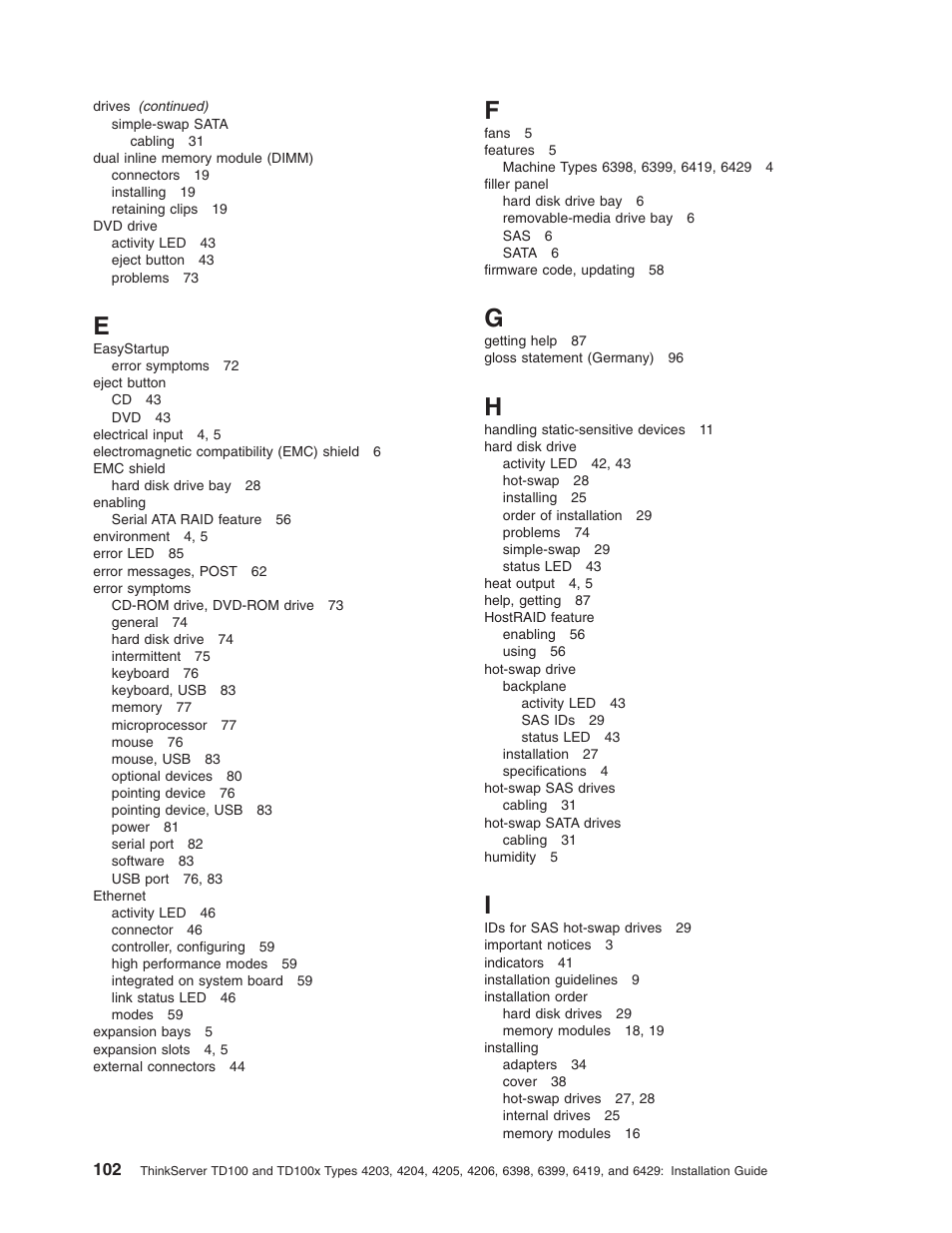 Lenovo ThinkServer TD100x User Manual | Page 118 / 124