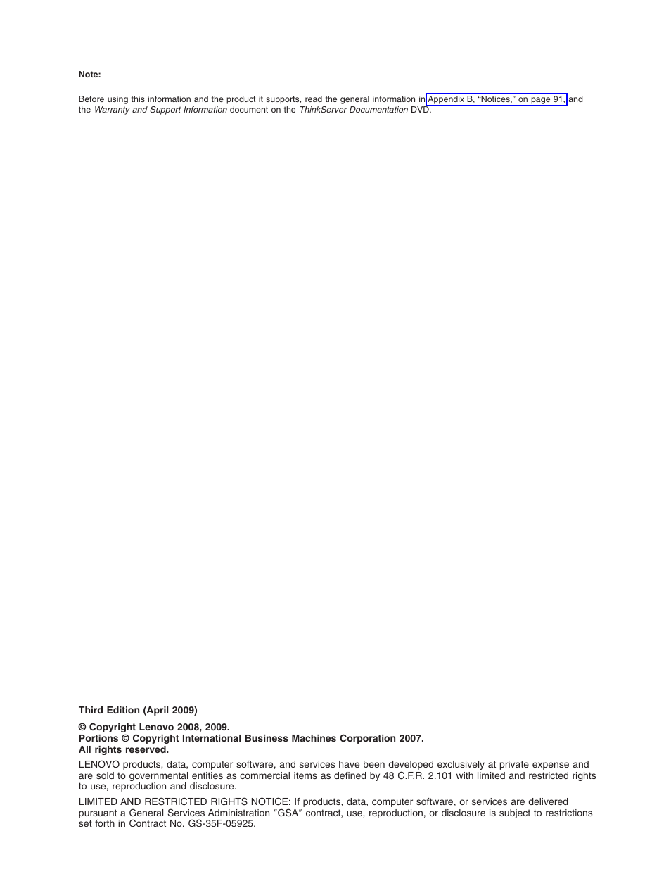Lenovo ThinkServer TD100x User Manual | Page 4 / 124