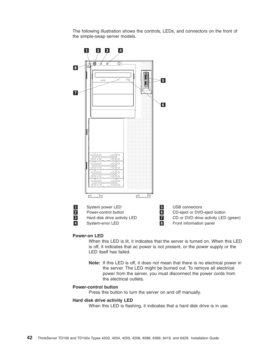 Lenovo ThinkServer TD100x User Manual | Page 58 / 124