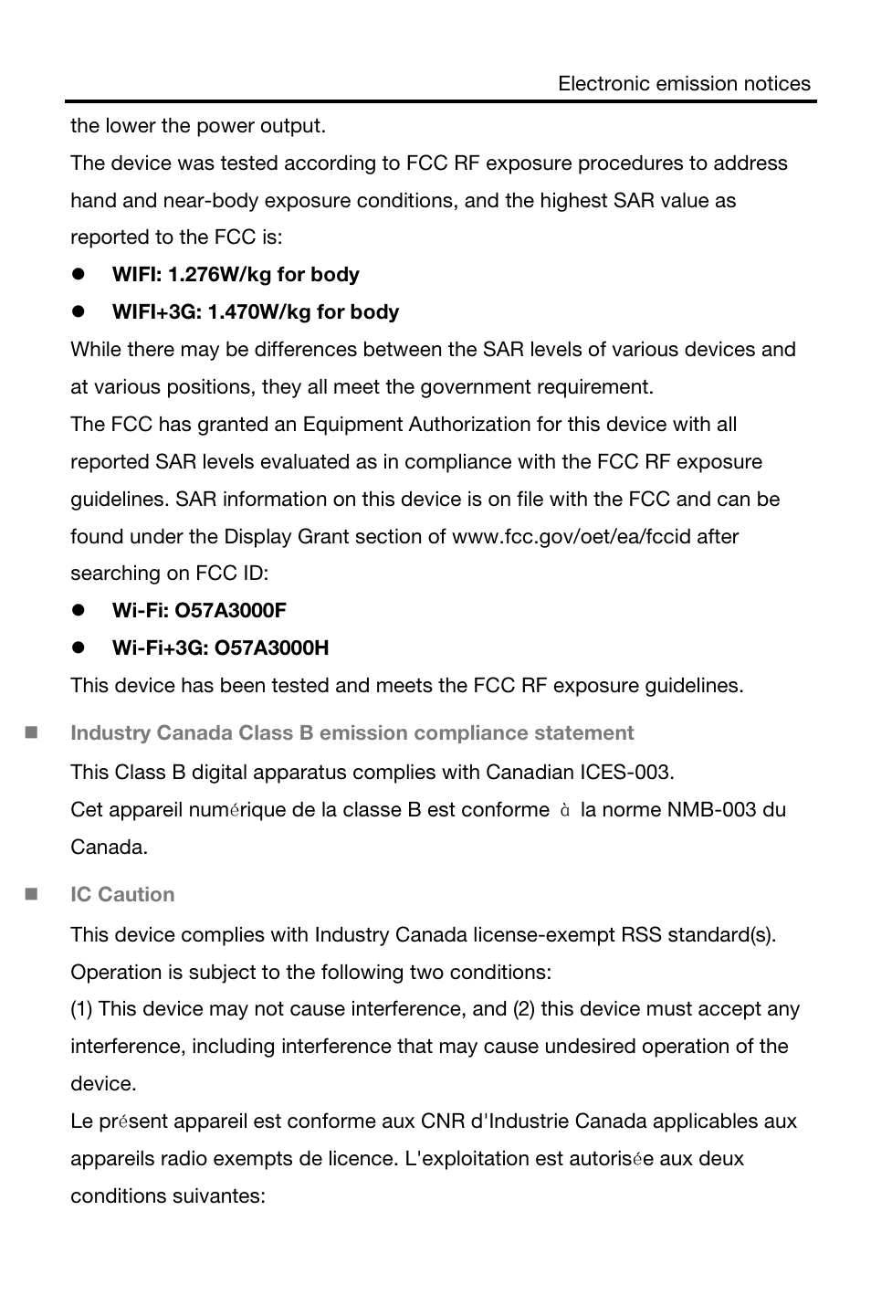 Lenovo A3000 Tablet User Manual | Page 20 / 28