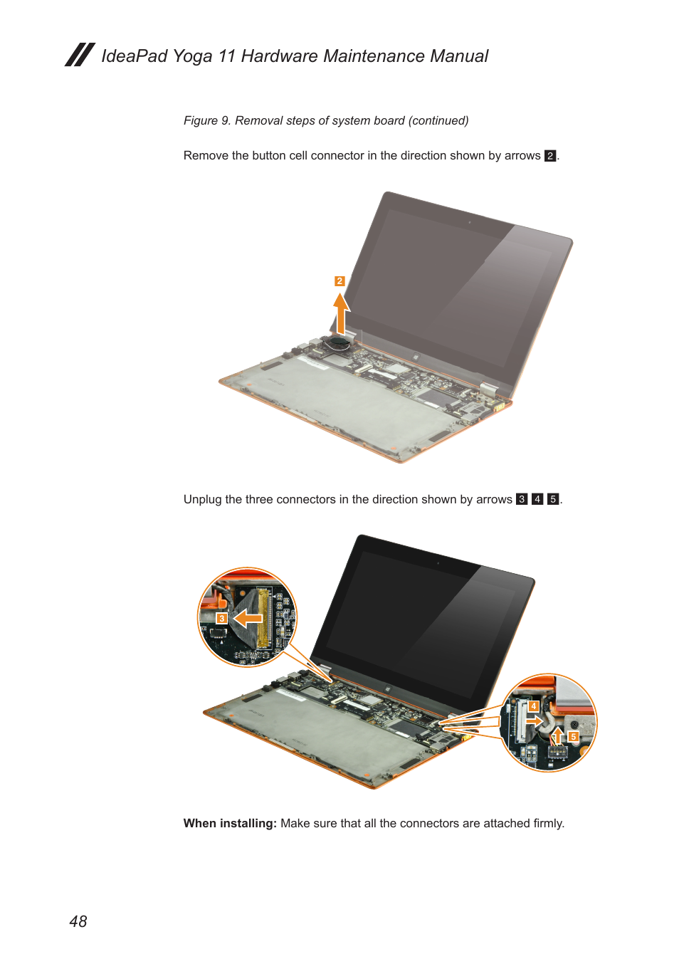 Ideapad yoga 11 hardware maintenance manual | Lenovo Yoga 11 Notebook IdeaPad User Manual | Page 52 / 68