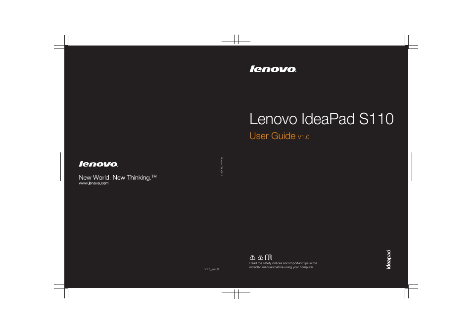 Lenovo IdeaPad S110 User Manual | 41 pages