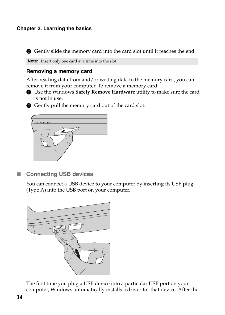 Lenovo IdeaPad S110 User Manual | Page 18 / 41