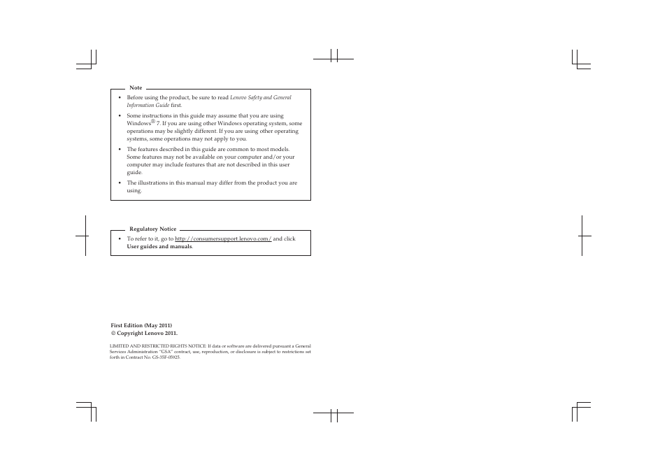 Lenovo IdeaPad S110 User Manual | Page 2 / 41