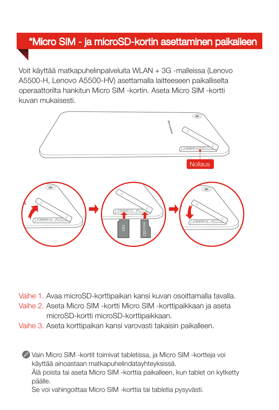 Lenovo a5500-hv | Lenovo A8-50 Tablet User Manual | Page 51 / 80