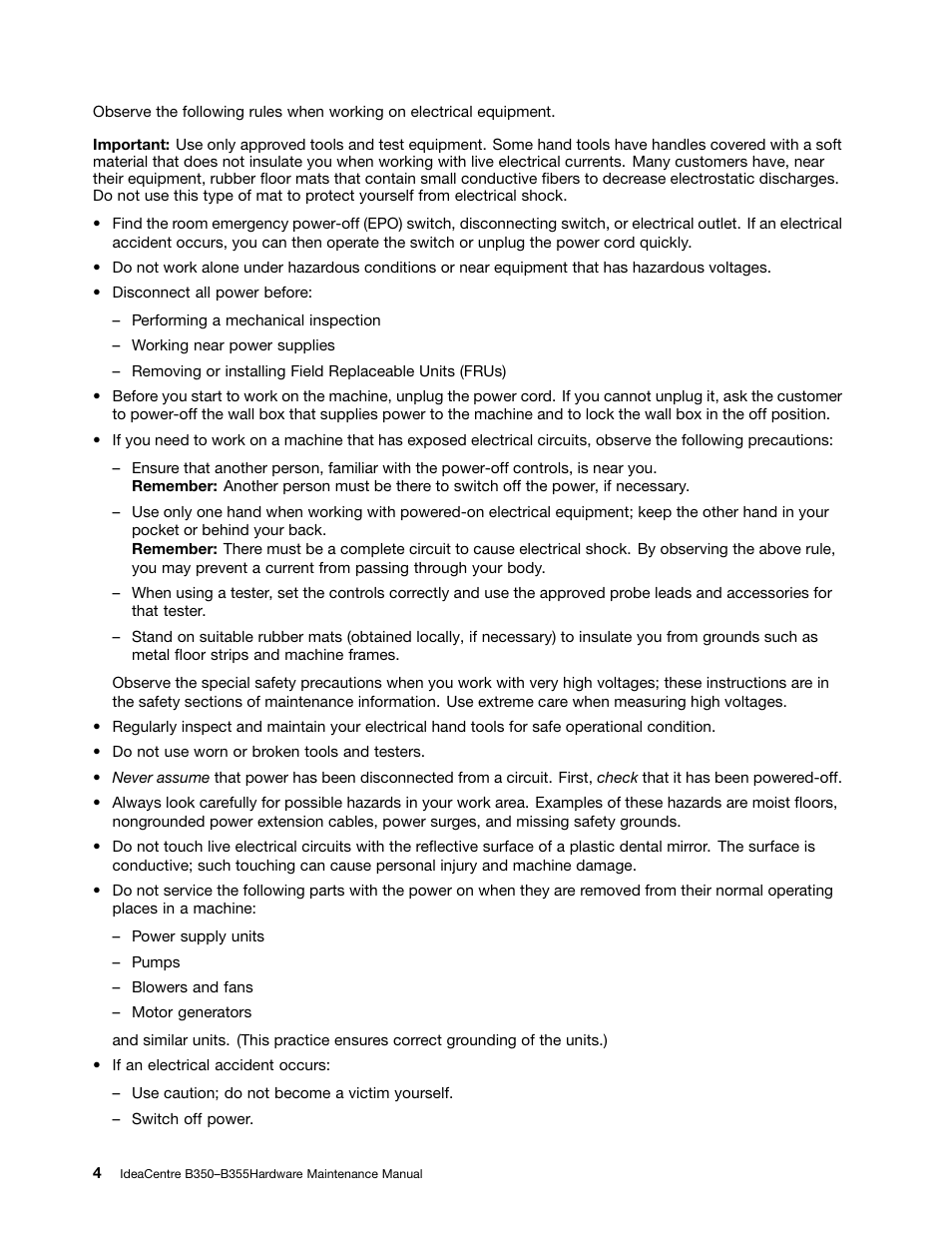 Lenovo IdeaCentre B350 All-in-One User Manual | Page 10 / 67