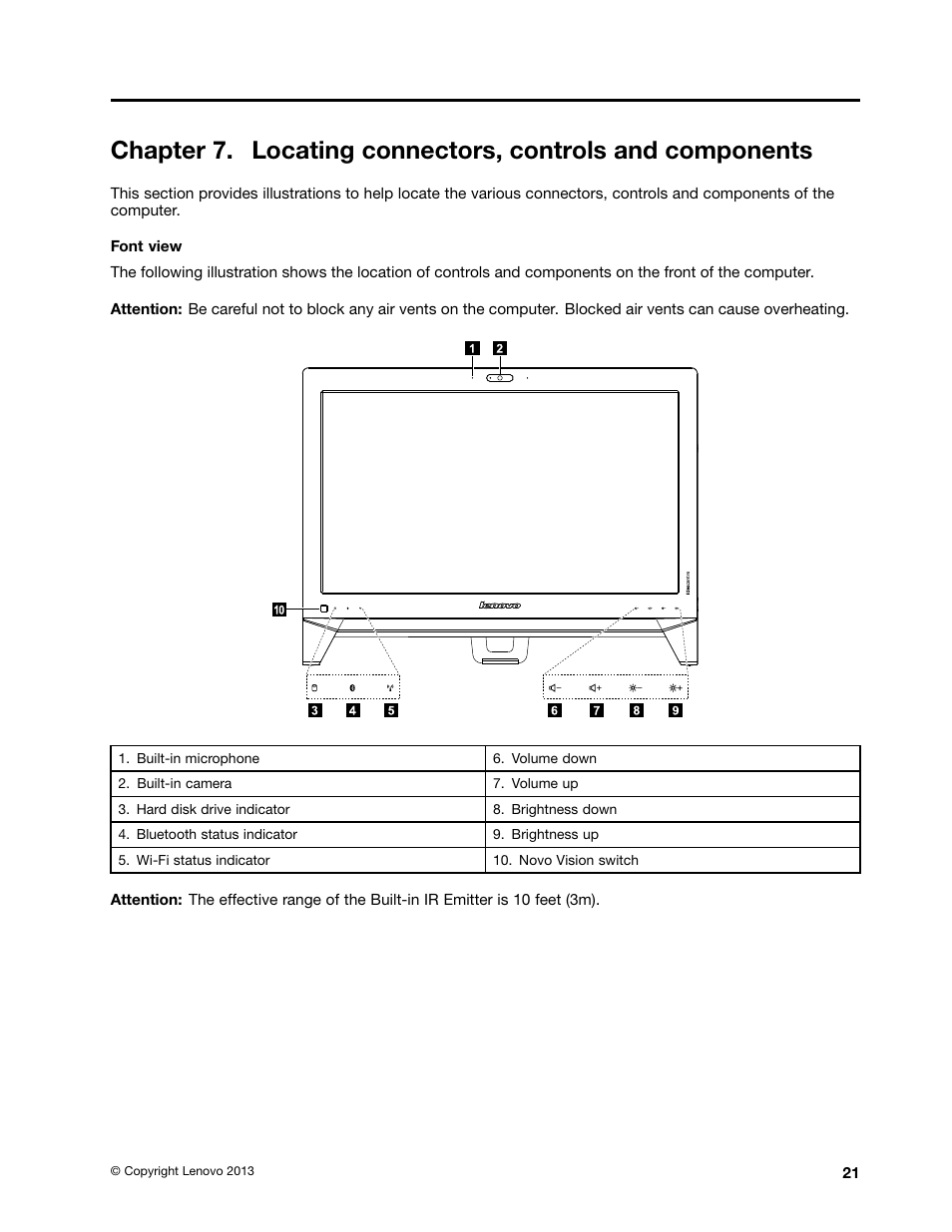 Lenovo IdeaCentre B350 All-in-One User Manual | Page 27 / 67