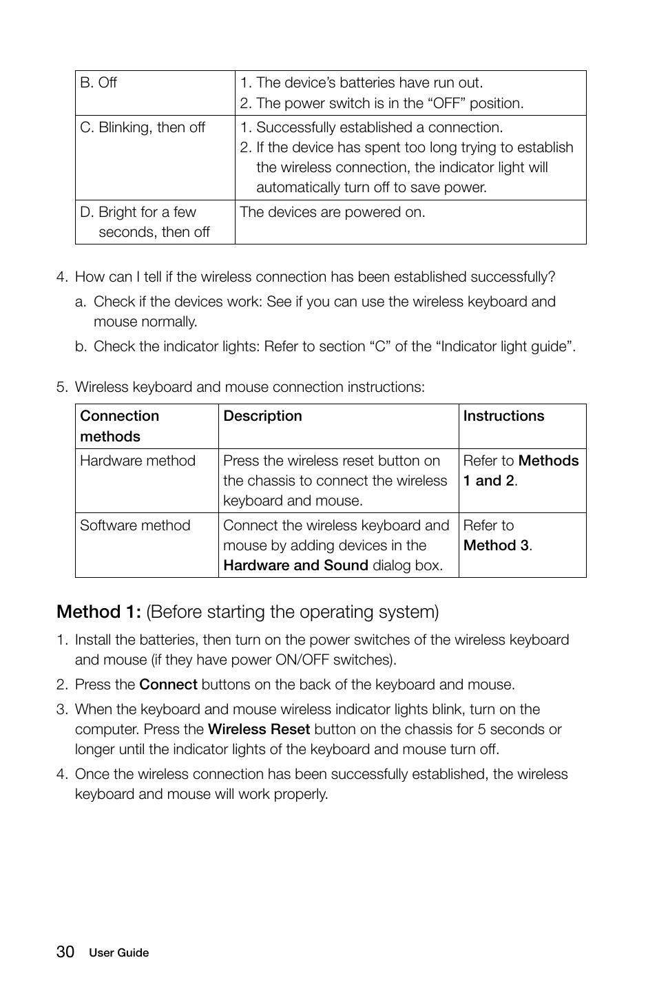 Method 1: (before starting the operating system) | Lenovo IdeaCentre A320 User Manual | Page 35 / 39