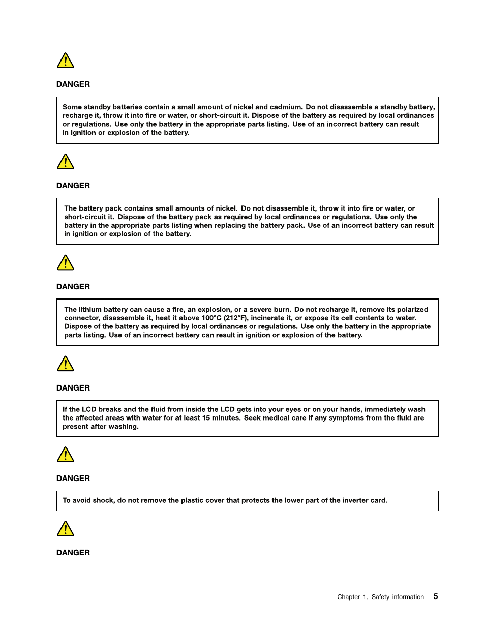 Lenovo B430 Notebook User Manual | Page 11 / 106