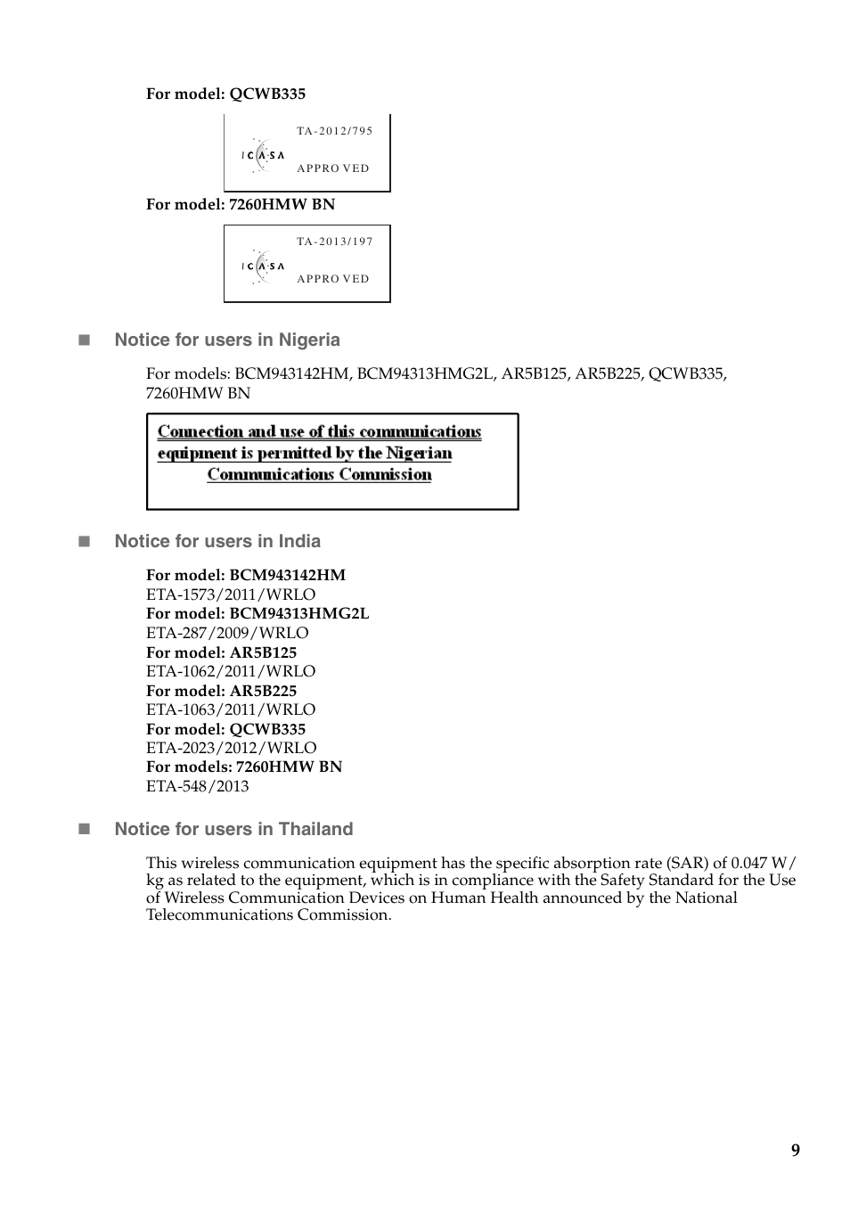 Lenovo IdeaPad Z710 Notebook User Manual | Page 9 / 14