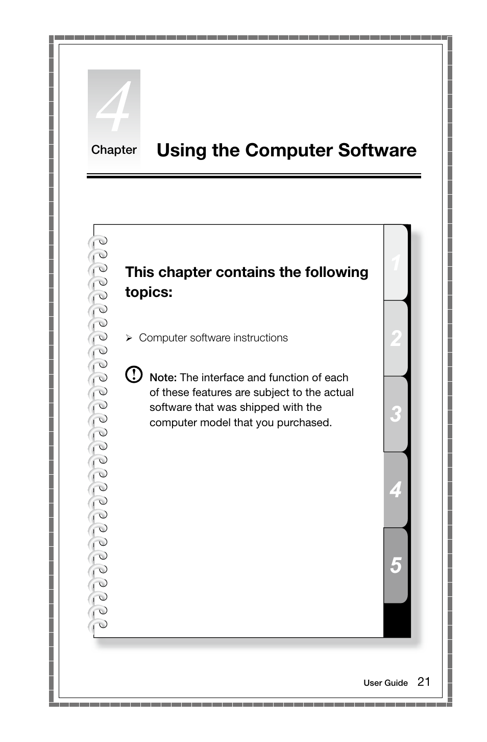 Using the computer software | Lenovo C205 All-In-One User Manual | Page 26 / 35