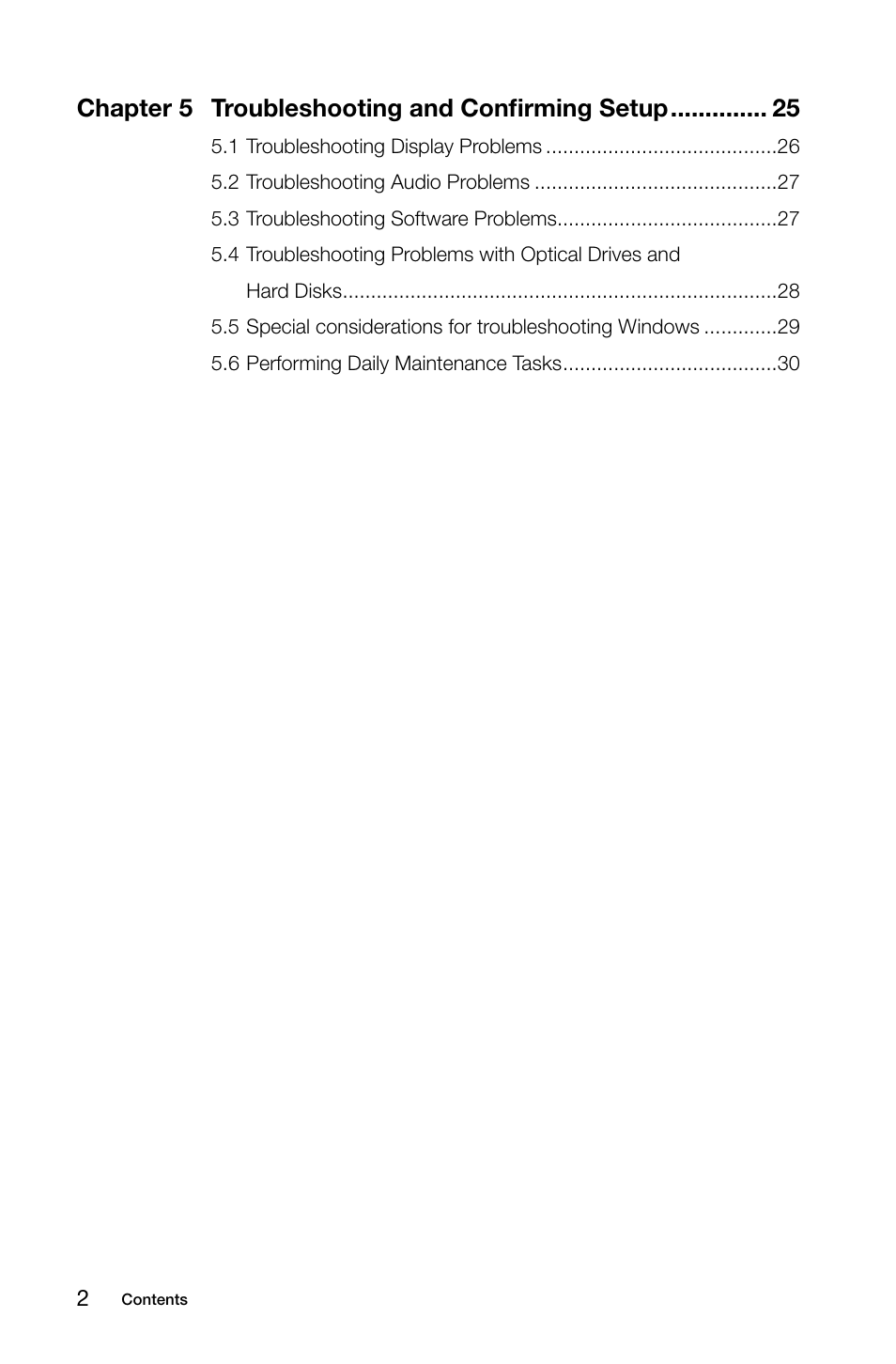 Chapter 5 troubleshooting and confirming setup | Lenovo C205 All-In-One User Manual | Page 5 / 35
